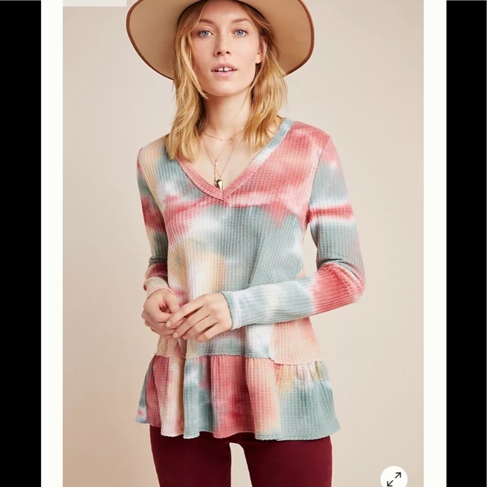 NWT Free People Tallie Peplum top size Small